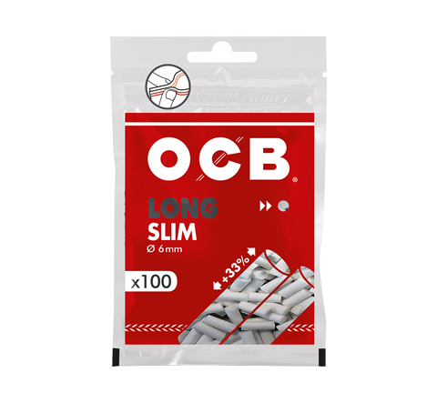 Filtrini OCB slim 6mm. IN CARTA ECOLOGICI in bustina conf. 34 bustine Filtrini OCB slim 6mm. IN CARTA ECOLOGICI in bustina conf. 34 bustine